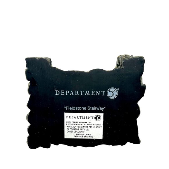 Department 56 Fieldstone Stairway Village Accessory - Vintage from 1999 - Picture 5 of 9